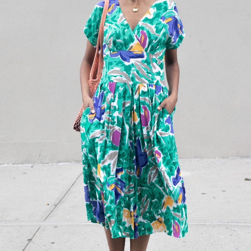 Multi color dress